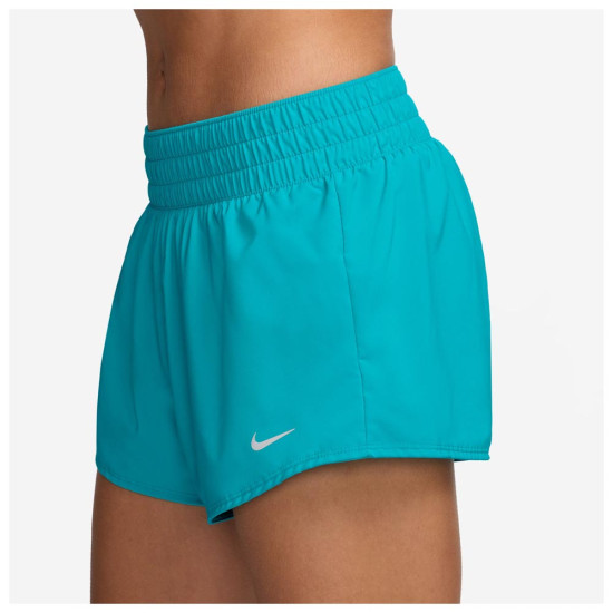 Nike Γυναικείο σορτς One Dri-FIT Mid-Rise 3" Brief-Lined Shorts Nike Γυναικείο σορτς One Dri-FIT Mid-Rise 3" Brief-Lined Shorts
